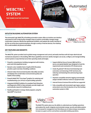 WebCTRL v8 Has Arrived – RadiusSystemsLLC.com