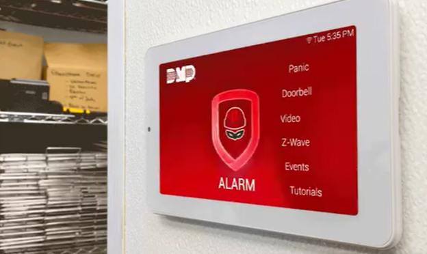 DMP alarm security panel